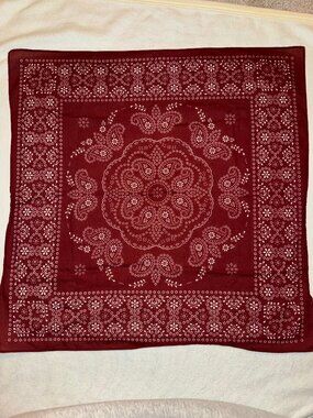 Abercrombie Bandana - Red - One Size